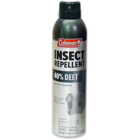 Wisconsin Pharmacal Co. 2023 Wpc Coleman 40% Deet Insect Repellent - 6 Oz. Aerosol WPC-7356